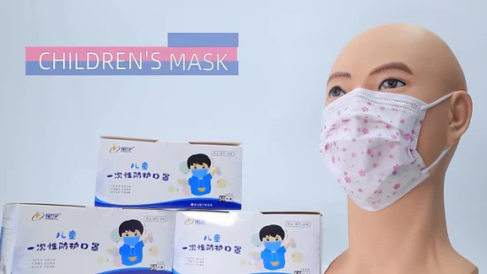 Kids Mask Xingyu Face for Cotton Cartoon Lanyard Nose Disposable 3 Ply Kids Masks Child Mask