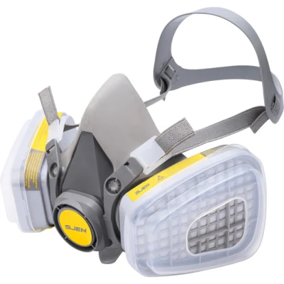 Reusable Silicone Respirator Gas for Breathing Apparatus Full Face Mask, Gas Mask